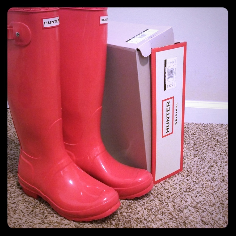Hunter Original Tall Gloss Boots
